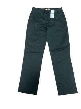 Leveret Boys Dark Green Cotton Chino Pants NWT Size 10Y